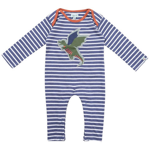Lilly and Sid - Dragon Playsuit