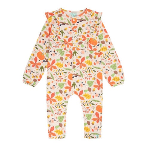 Lilly and Sid - Pumpkin Playsuit