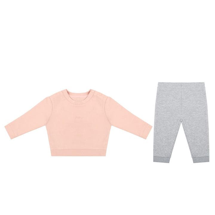 Firetrap Girls Pink Baby 2Pc Jogger Set Size 18 - 24 Months