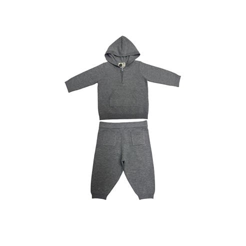 Pretty Green - Kids' Hooded Long Sleeve Slim Fit Top and Trouser Pyjama Set