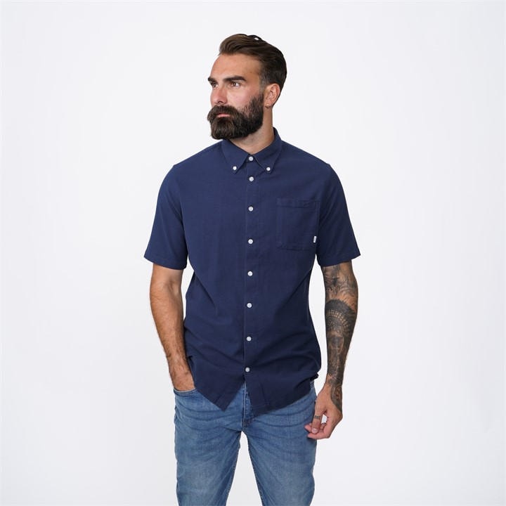 FIRETRAP SHORT SLEEVE SHIRT MENS