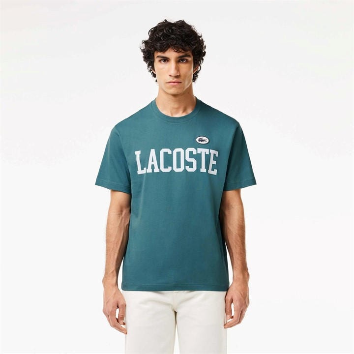 LACOSTE LOGO PRINT T-SHIR