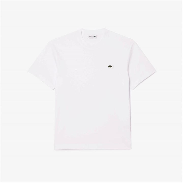 Lacoste Men's White Logo T-Shirt 2XL