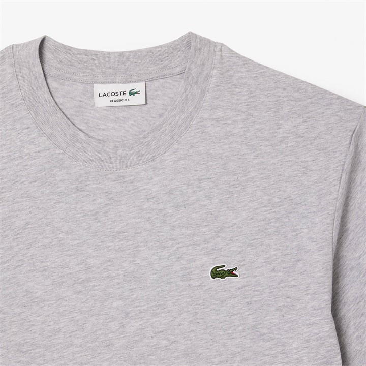 Light Grey CCA - Lacoste - Men's Regular Fit Small Logo T-Shirt