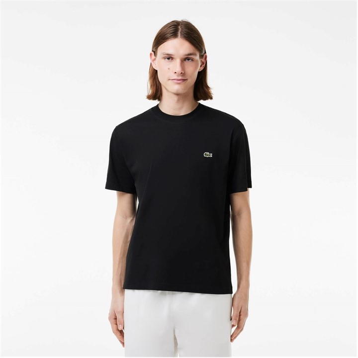 Black 031 - Lacoste - Men's Regular Fit Small Logo T-Shirt