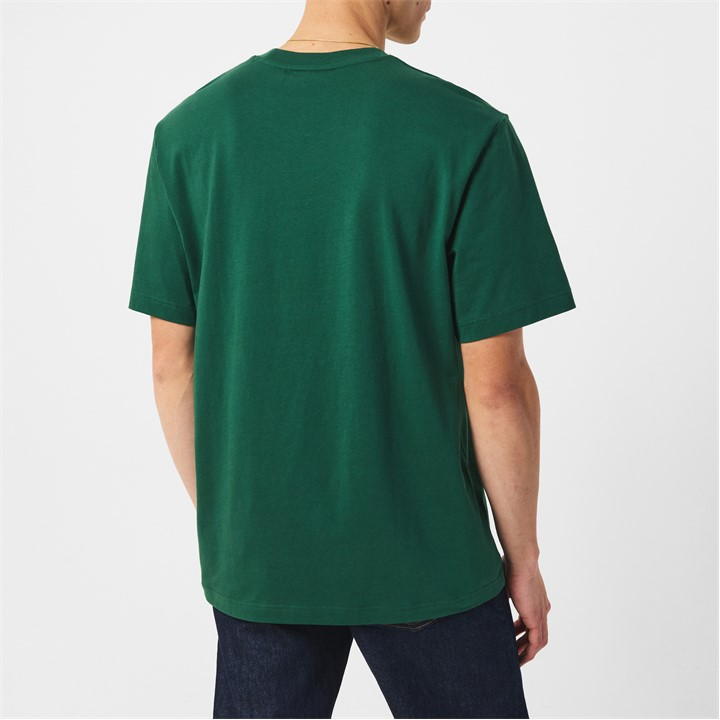 Green 132 - Lacoste - Men's Regular Fit Small Logo T-Shirt