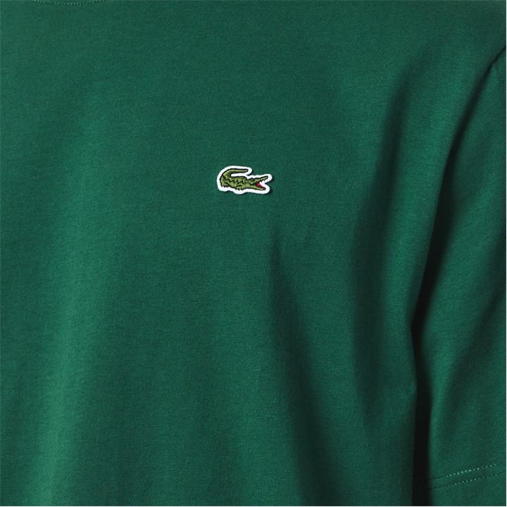 Green 132 - Lacoste - Men's Regular Fit Small Logo T-Shirt