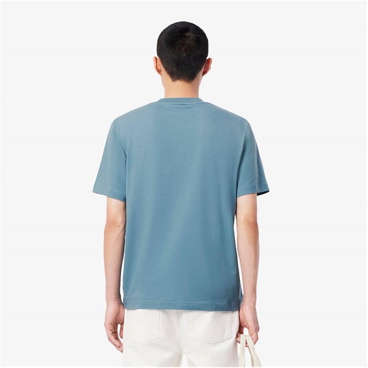 Blue HD9 - Lacoste - Men's Regular Fit Small Logo T-Shirt