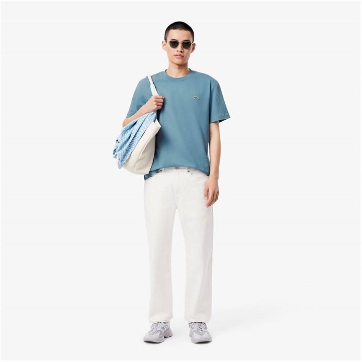 Blue HD9 - Lacoste - Men's Regular Fit Small Logo T-Shirt