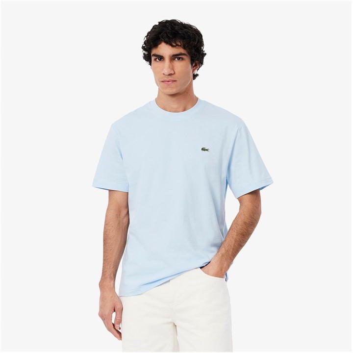 Blue T01 - Lacoste - Men's Regular Fit Small Logo T-Shirt