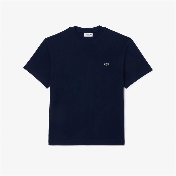 Lacoste Men's Blue Regular Fit Logo T-Shirt 4XL