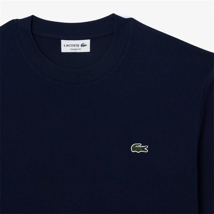 Navy 166 - Lacoste - Men's Regular Fit Small Logo T-Shirt