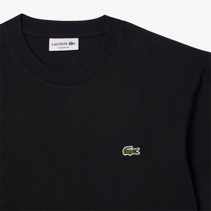 Black 031 - Lacoste - Men's Regular Fit Small Logo T-Shirt