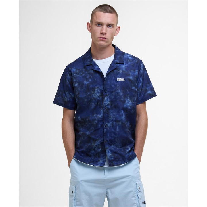 BARBOUR INTERNATIONAL CAMO IKAT SH