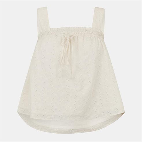 Jack Wills - Broderie Shirred Top