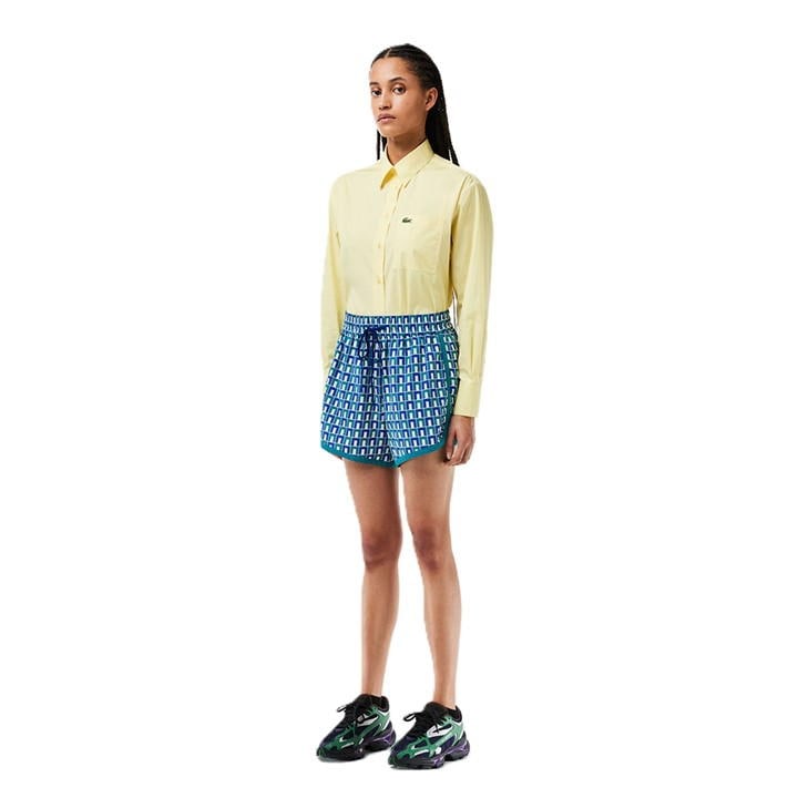 Lacoste Women's Multi Graphic Shor - Size 16