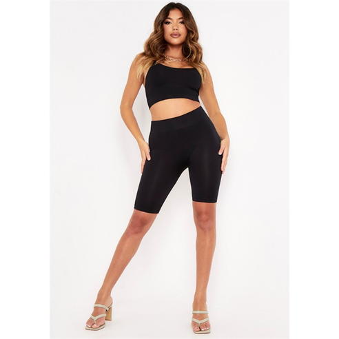 Missy Empire - Ribbed Seamless Cycling Shorts