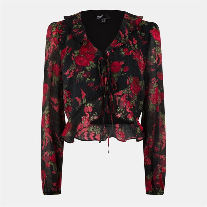 NOBODY'S CHILD LOTUS BLOUSE