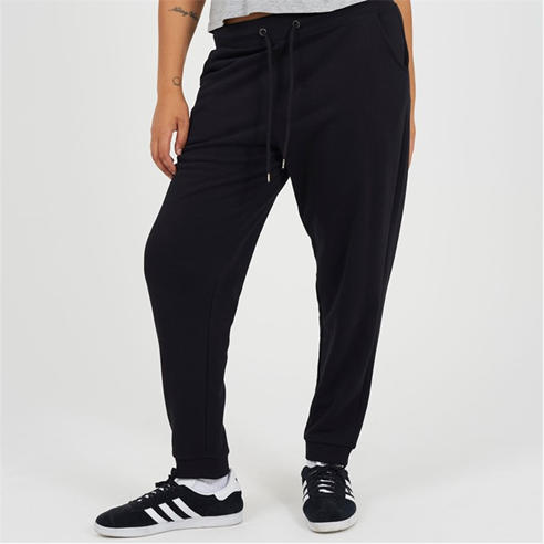 Brave Soul - Womens Plus Size Solid Colour Jogging Bottoms