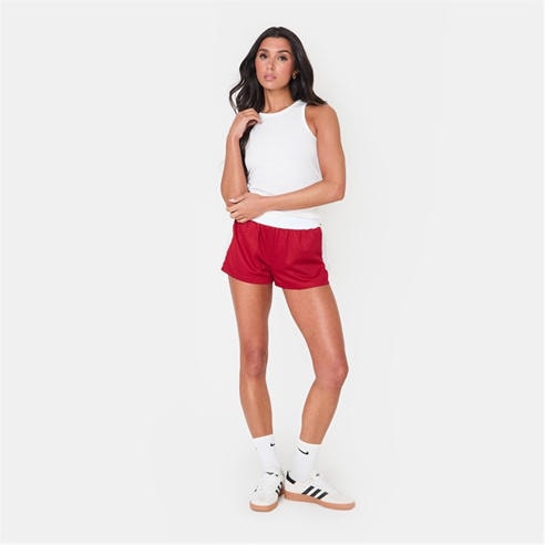 I Saw It First - Women's Open Pockets Woven Tracksuit Shorts