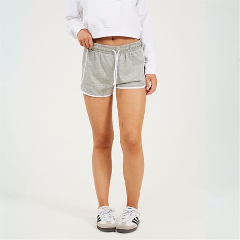 Brave Soul - Womens Running Shorts with Contrast Binding