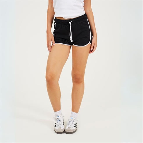 Brave Soul - Womens Running Shorts with Contrast Binding