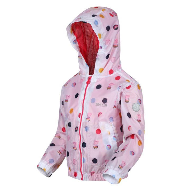 Regatta Unisex Kids Multi Peppa Pig Muddy Puddle Waterproof Jacket C48-C60