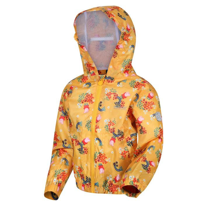 Regatta Unisex Kids Multi Peppa Pig Muddy Puddle Waterproof Jacket C48-C60