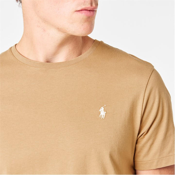 Cafe Tan - Polo Ralph Lauren - Men's Regular Fit Custom T-Shirt