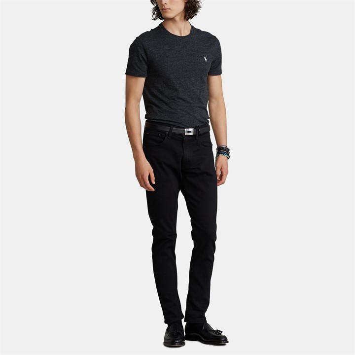 Black Htr - Polo Ralph Lauren - Men's Regular Fit Custom T-Shirt