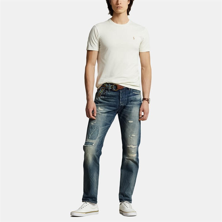 Parchment Cream - Polo Ralph Lauren - Men's Regular Fit Custom T-Shirt