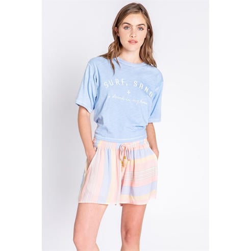 PJ Salvage - Women's Fleece Jogger Shorts