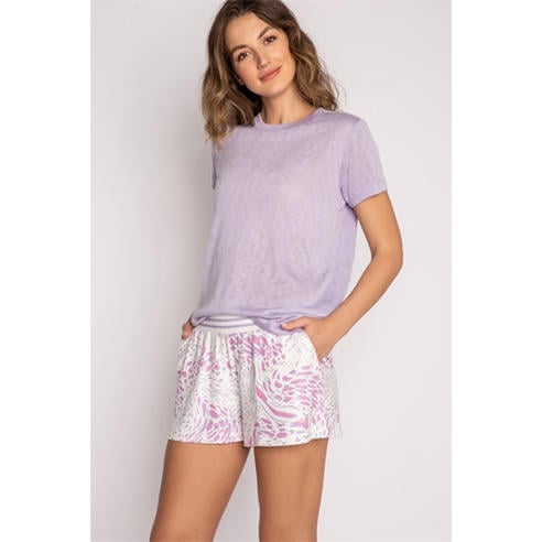PJ Salvage - Wild lavender Short