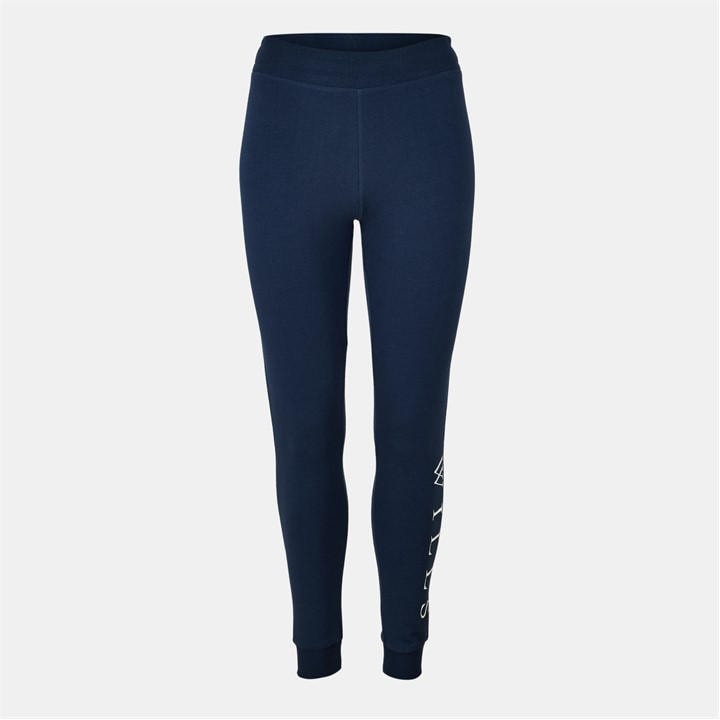 Jack Wills Women's Blue Lingham Wills Logo Joggers Size 12