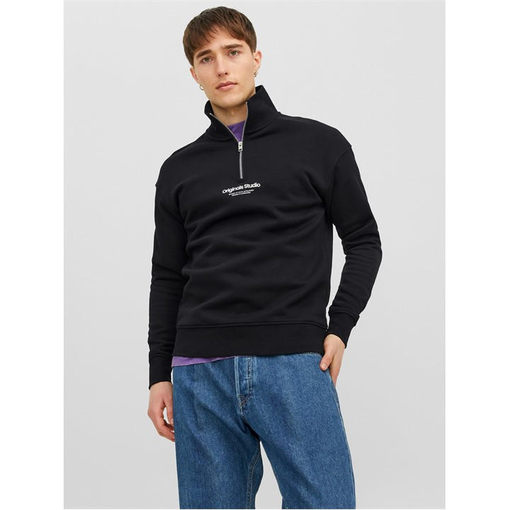 JACK & JONES RVESTER ZIP SWEATSHIRT