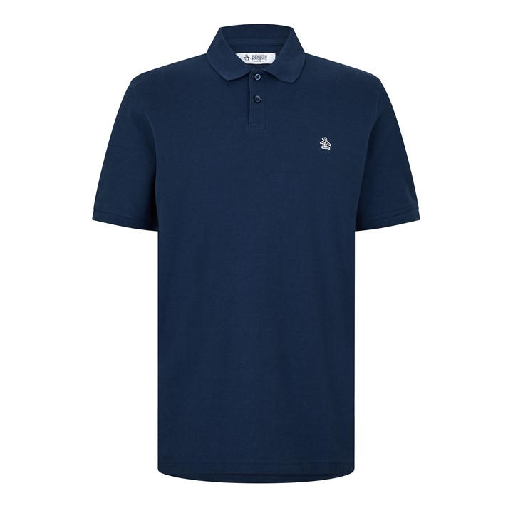 Parisian Blue - Original Penguin - Short Sleeve Polo Shirt
