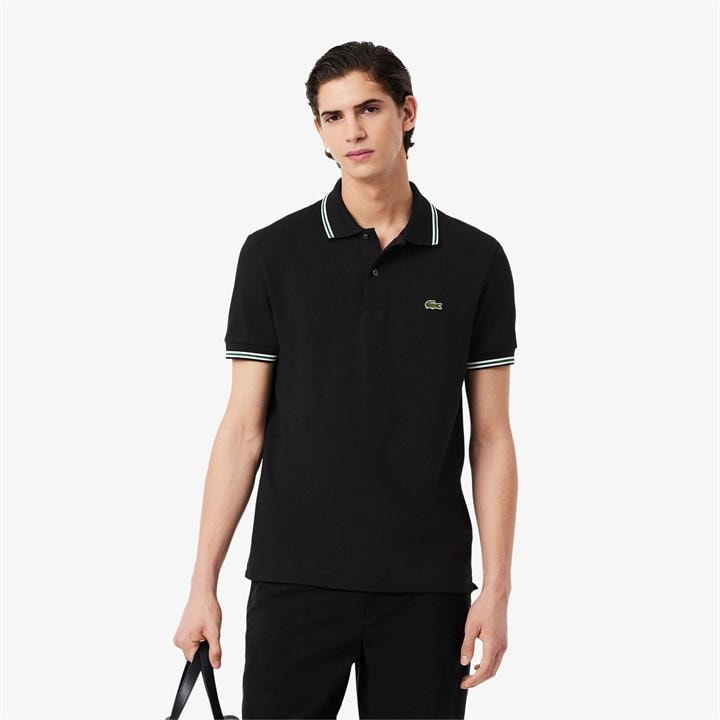 LACOSTE TIPPED POLO SHIR