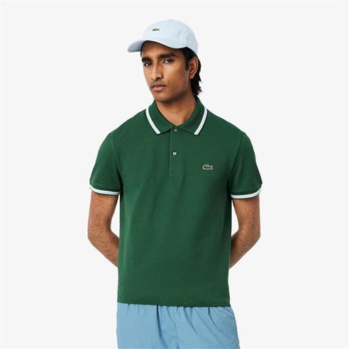 Lacoste - Men's Tipped Short-Sleeve Polo Shirt