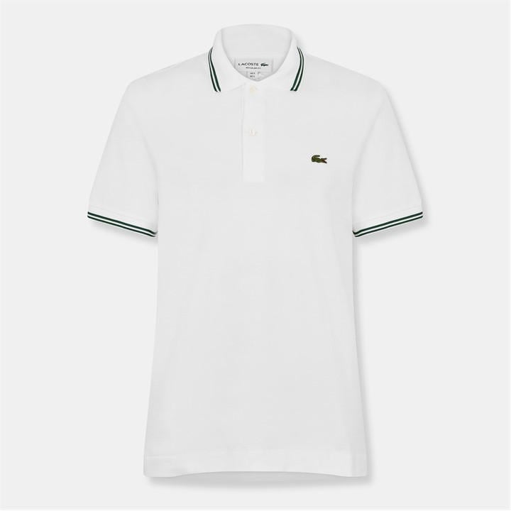 Navy 166 - Lacoste - Men's Tipped Short-Sleeve Polo Shirt
