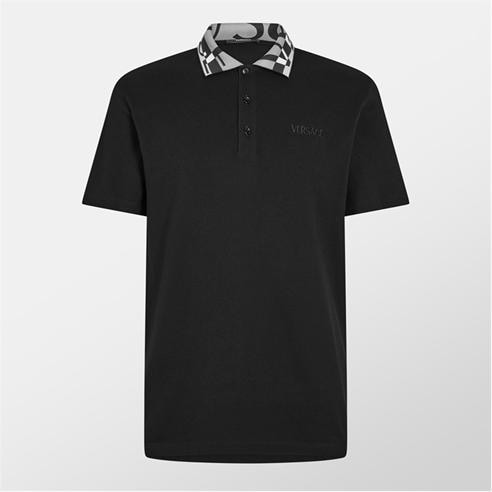 VERSACE - Short Sleeve Polo Shirt