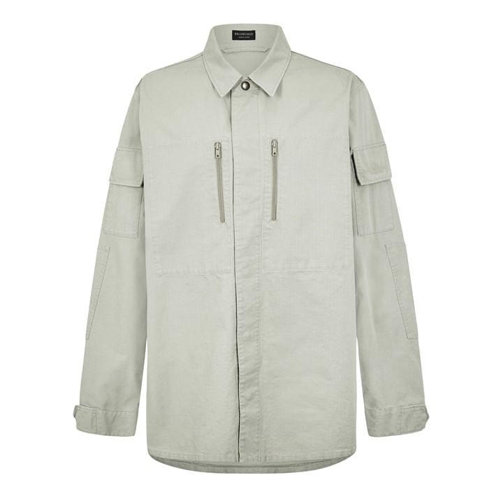 BALENCIAGA MILITARY LONG SLEEVE SHIRT