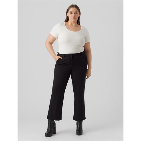 Vero Moda Curve - High-Waisted Straight Trousers.