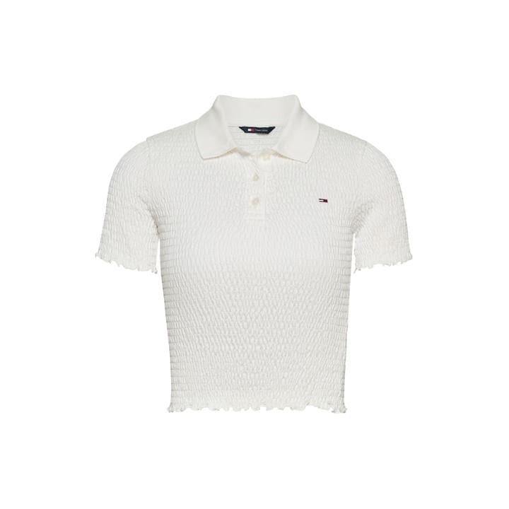 TOMMY JEANS W SLIM SMOCK POLO