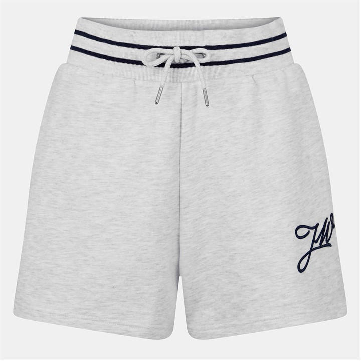 Jack Wills Women's Grey Sport Stripe Shorts Size 12