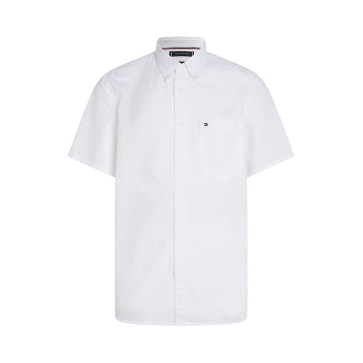 TOMMY HILFIGER SEERSUCKER SOLID SS RF SHIR