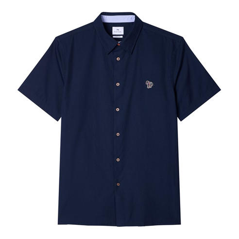 PS Paul Smith - Men's Short-Sleeve Plain Shirt