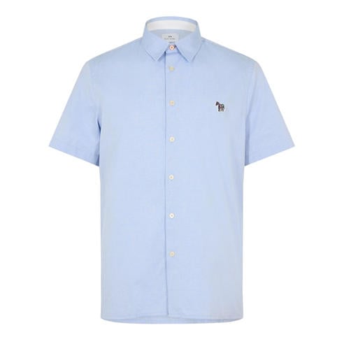 PS Paul Smith - Men's Short-Sleeve Plain Shirt
