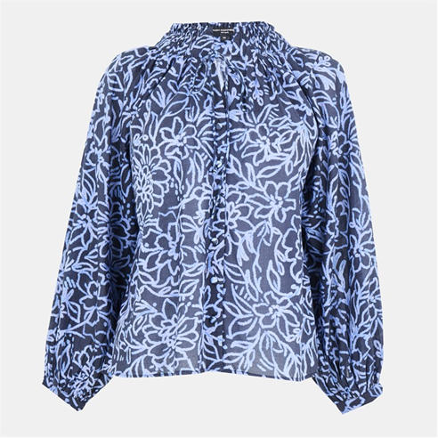 French Connection - Women's Anna Long Sleeve Blouse