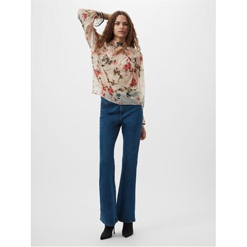French Connection - Women's Hallie Long Sleeve Blouse