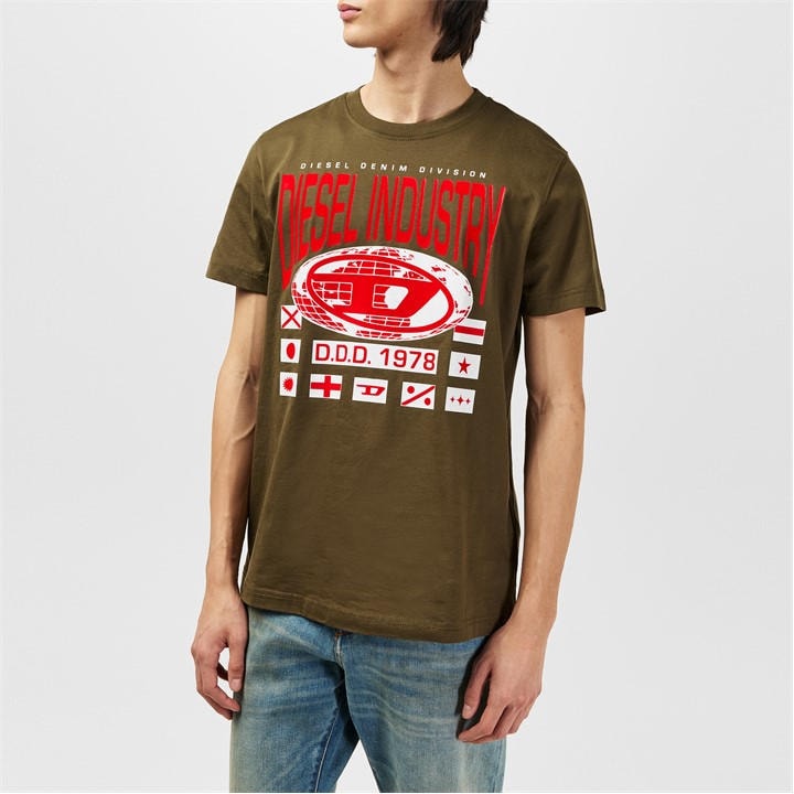 DIESEL DIESEL INDUSTRY T-SHIRT